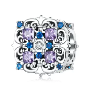 Perles motif rétro style PANDORA - BSC618 (image pour) Perles motif rétro style PANDORA - BSC618
