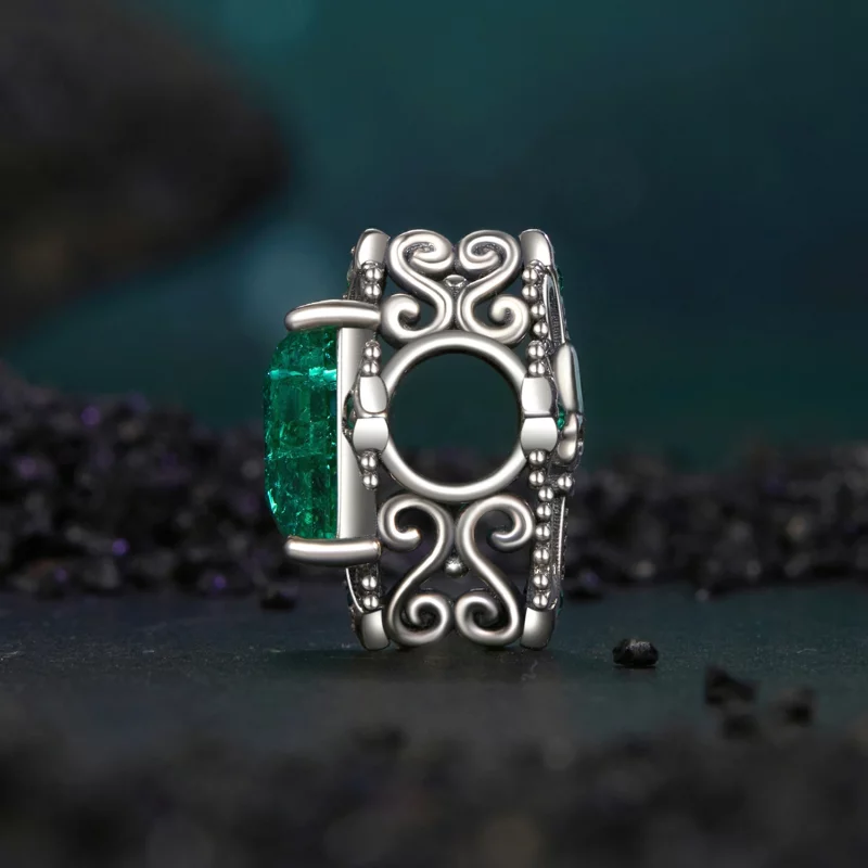 (image pour) Perles PANDORA Style Crâne Croix - BSC1063 - Afficher 3
