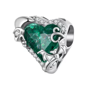 (image pour) Perles PANDORA Style Cœur de Crâne - BSC1064