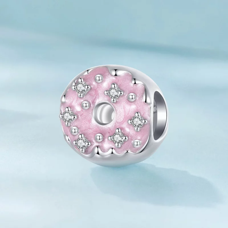 (image pour) Perles Style PANDORA Donut - SCC2844 - Afficher 2