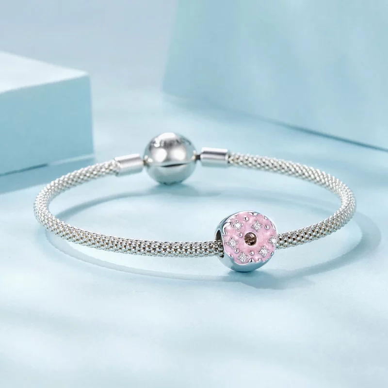 (image pour) Perles Style PANDORA Donut - SCC2844 - Afficher 5