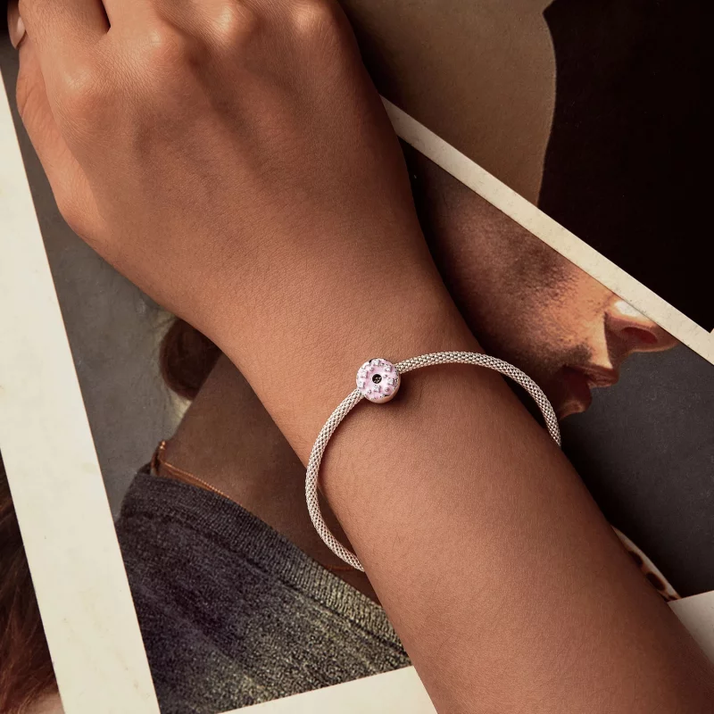 (image pour) Perles Style PANDORA Donut - SCC2844 - Afficher 6
