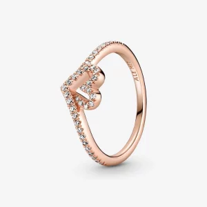 (image pour) Bague Cœur en Forme de Bréchet Étincelant Pandora - 189302C01