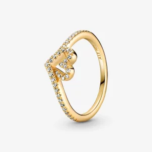 (image pour) Bague Cœur Scintillant Souhait Intemporel Pandora - 169302C01