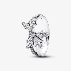 (image pour) Bague Grappe d'Herbier Asymétrique Étincelante Pandora - 193023C01