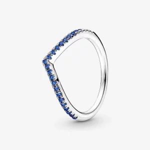(image pour) Bague Pandora Timeless Wish Bleu Étincelant - 196316C02