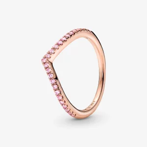 Bague Pink Étincelante Pandora Timeless Wish - 186316C02 (image pour) Bague Pink Étincelante Pandora Timeless Wish - 186316C02