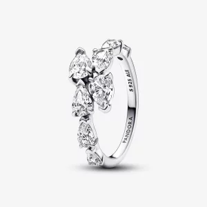 (image pour) Bague à plusieurs tours scintillante Pandora - 193004C01