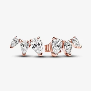 (image pour) Boucles d'oreilles à clous Pandora Poire Étincelante - 282836C01