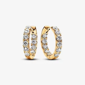 (image pour) Boucles d'oreilles Pandora Sparkling Row Eternity - 263002C01