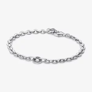 (image pour) Bracelet Chaîne Bold Pavé Signature Pandora - 592777C01