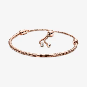 Bracelet coulissant à chaîne serpent Pandora Moments - 589652C01 (image pour) Bracelet coulissant à chaîne serpent Pandora Moments - 589652C01