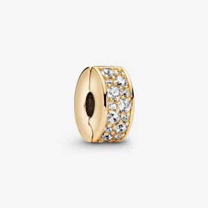 (image pour) Charm Clip Pavé Transparent Pandora - 768658C01