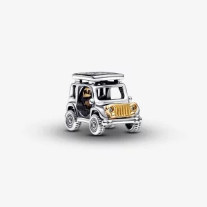 Charm de Voiture Aventure Bicolore Pandora - 763330C01 (image pour) Charm de Voiture Aventure Bicolore Pandora - 763330C01