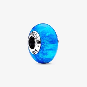 (image pour) Charm Océan Opaillique Bleu Océan Profond Pandora - 791691C02