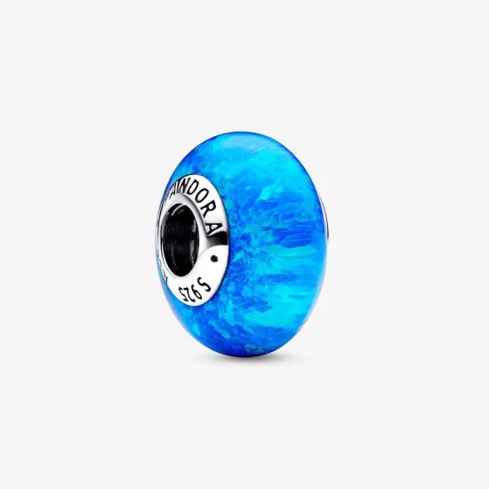 (image pour) Charm Océan Opaillique Bleu Océan Profond Pandora - 791691C02