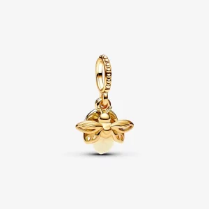 Charm Pandora Luciole Suspendu Fluorescent - 769352C01 (image pour) Charm Pandora Luciole Suspendu Fluorescent - 769352C01