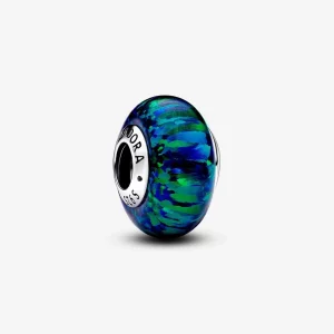 (image pour) Charm Pandora Vert Opalescent - 791691C04