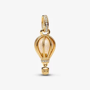 Charm pendentif Montgolfière étincelante transparente Pandora - 769434C01 (image pour) Charm pendentif Montgolfière étincelante transparente Pandora - 769434C01