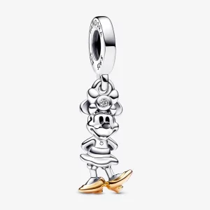 (image pour) Charm pendentif Pandora Disney 100e Anniversaire Minnie Mouse en diamant de culture - 792559C01