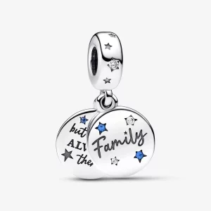 (image pour) Charme Double Pendent Famille et Amour Pandora - 792987C01