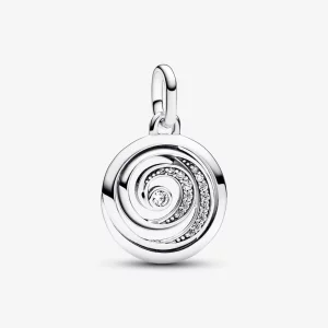 (image pour) Charme médaillon spirale gratitude Pandora ME - 793046C01