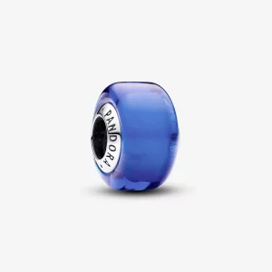 (image pour) Charme Mini Verre de Murano Bleu Pandora - 793105C00