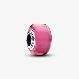 (image pour) Charme Mini Verre de Murano Rose Pandora - 793107C00