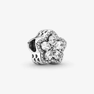 (image pour) Charme Pailleté Flocon de Neige Pavé Pandora - 799224C01