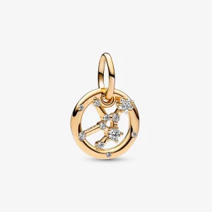 Charme Pandora Pendeloque Zodiaque Vierge - 762715C01 (image pour) Charme Pandora Pendeloque Zodiaque Vierge - 762715C01