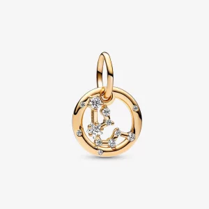 (image pour) Charme Pandora Verseau Pendouillant Zodiaque - 762717C01