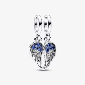 (image pour) Charme Pendentif Ailes d'Ange Scintillant Partageable Pandora - 792821C01
