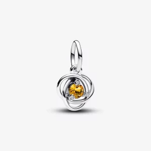 (image pour) Charme Pendentif Cercle Éternité Miel de Novembre Pandora - 793125C11