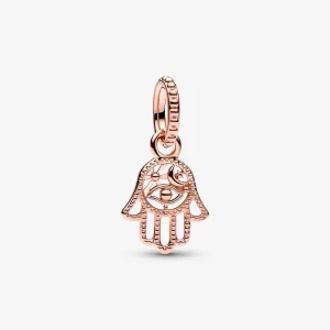 Charme pendentif Main de Hamsa Protectrice Pandora - 789144C00 (image pour) Charme pendentif Main de Hamsa Protectrice Pandora - 789144C00