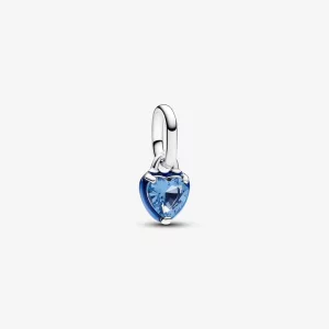 (image pour) Charme pendentif miniature Cœur Chakra Bleu Pandora ME - 793042C02