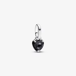 (image pour) Charme pendentif miniature Cœur Chakra Noir Pandora ME - 793042C01