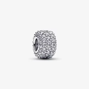 (image pour) Charme Triple Rangée Étincelant Serti Pavé Pandora - 792820C01