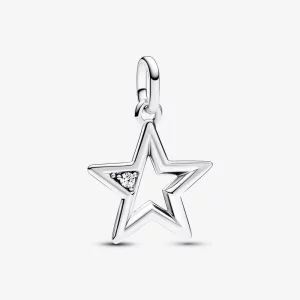 (image pour) Médaille Pandora ME Étoile Scintillante Charm Pendentif - 793032C01