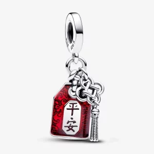 Pandora Amulette Chance Double Pendent - 793054C01 (image pour) Pandora Amulette Chance Double Pendent - 793054C01