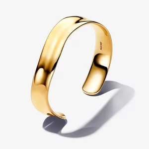 (image pour) Pandora Bangle Large Ouvert aux Formes Organiques - 563302C00