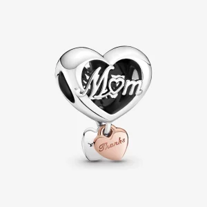 Pandora Cœur Merci Maman - 789372C00 (image pour) Pandora Cœur Merci Maman - 789372C00