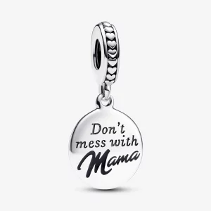 Pandora Mama Charm Pendent Gravable - 793204C01 (image pour) Pandora Mama Charm Pendent Gravable - 793204C01