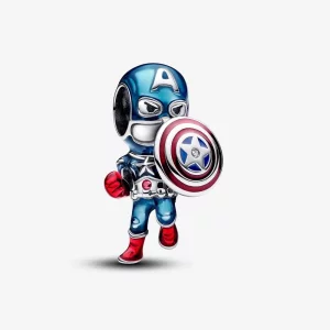 (image pour) Pandora Marvel Les Avengers Captain America Charme - 793129C01