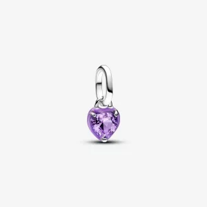 (image pour) Pandora ME Cœur Chakra Violet Mini Charme Pendentif - 793042C04