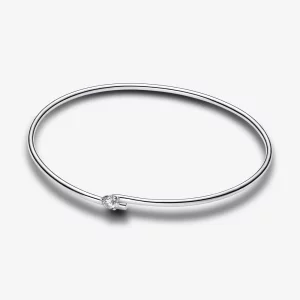(image pour) Pandora Nova Bracelet Ouvert en Argent Sterling avec Diamant de Laboratoire 0,25 carat - 593220C01