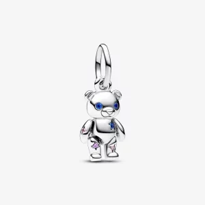 Pandora Our Ourson Articulé Charm à Pendentif - 792986C01 (image pour) Pandora Our Ourson Articulé Charm à Pendentif - 792986C01