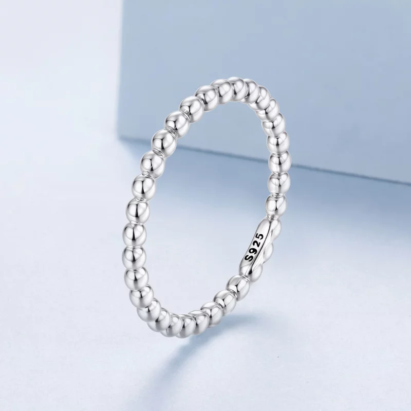 (image pour) Bague Perles Pandora en Argent 925 Oxydé - BSR689 - Afficher 2