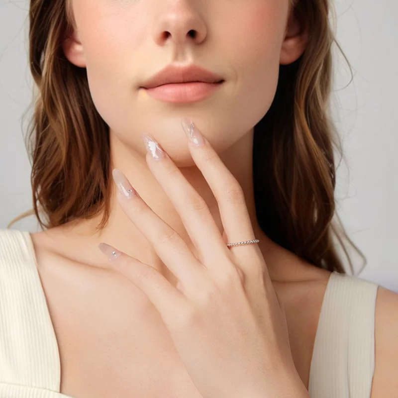 (image pour) Bague Perles Pandora en Argent 925 Oxydé - BSR689 - Afficher 9