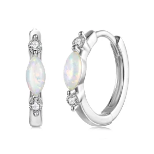 Boucles d'oreilles à clous Soleil en Moissanite Argent 925 de Pandora avec Certificat - Plaqué Platine - MSE096 (image pour) Boucles d'oreilles à clous Soleil en Moissanite Argent 925 de Pandora avec Certificat - Plaqué Platine - MSE096