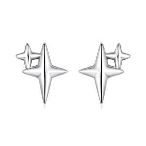 Boucles d'oreilles clous Starlight en argent 925 de Pandora avec finition oxydée - BSE1208 (image pour) Boucles d'oreilles clous Starlight en argent 925 de Pandora avec finition oxydée - BSE1208